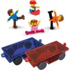 image:imagePicassoTiles 2PC Magnet Car Trucks  4 Family People Action Figures Expansion Bundle STEAM Educational Playset for Creative Fun and Learning Construction Play Pretend Play Toy for Kids