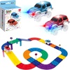 image:imagePicassoTiles 30PC Magnetic Race Car Track  2PC Truck Cars Fun amp Creative Playset STEAM Learning Enhance Construction Skills HandEye Coordination and Fine Motor Skills Toy Gift Idea