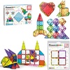 image:imagePicassoTiles 80PC Magnetic Diamond Tiles  12PC Mirror Building Blocks Expansion Bundle STEAM Learning amp Educational Sensory Playset for Preschool and Kindergarten Kids Ages 3 Great Gift Idea