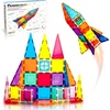 image:imagePicassoTiles Magnetic Tiles Rocket Set Construction Toy Magnet Building Block Engineering STEM Learning Child Brain Development Stacking Kit Window Door Playboard for All Ages 3 and Up PT36B