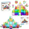 image:imagePicassoTiles Mega Building Bundle 100PC Magnet Tiles  100PC Mini Diamond Construction Blocks STEAM Learning amp Educational Sensory Playset for Preschool amp Kindergarten Kids A Classroom Must Have