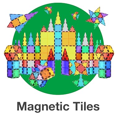 PicassoTiles | Don’t Miss Marble Run & Magnetic Tile Bundle Collections，Safe Creative Toys for All Ages